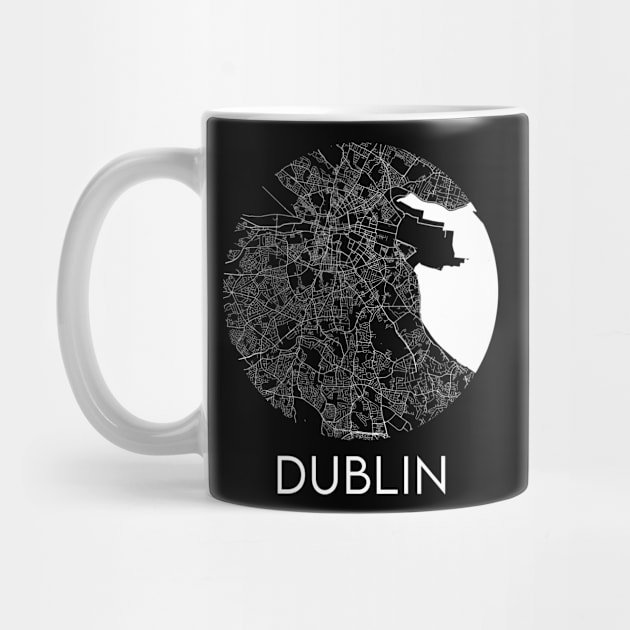 Dublin city map by NeedsFulfilled